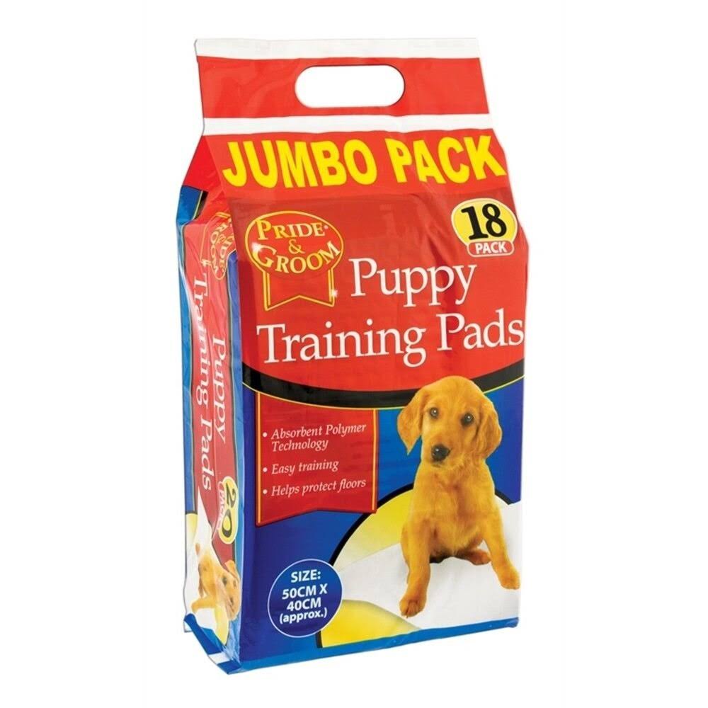 Pride Groom Puppy Training Pad - Pack 18