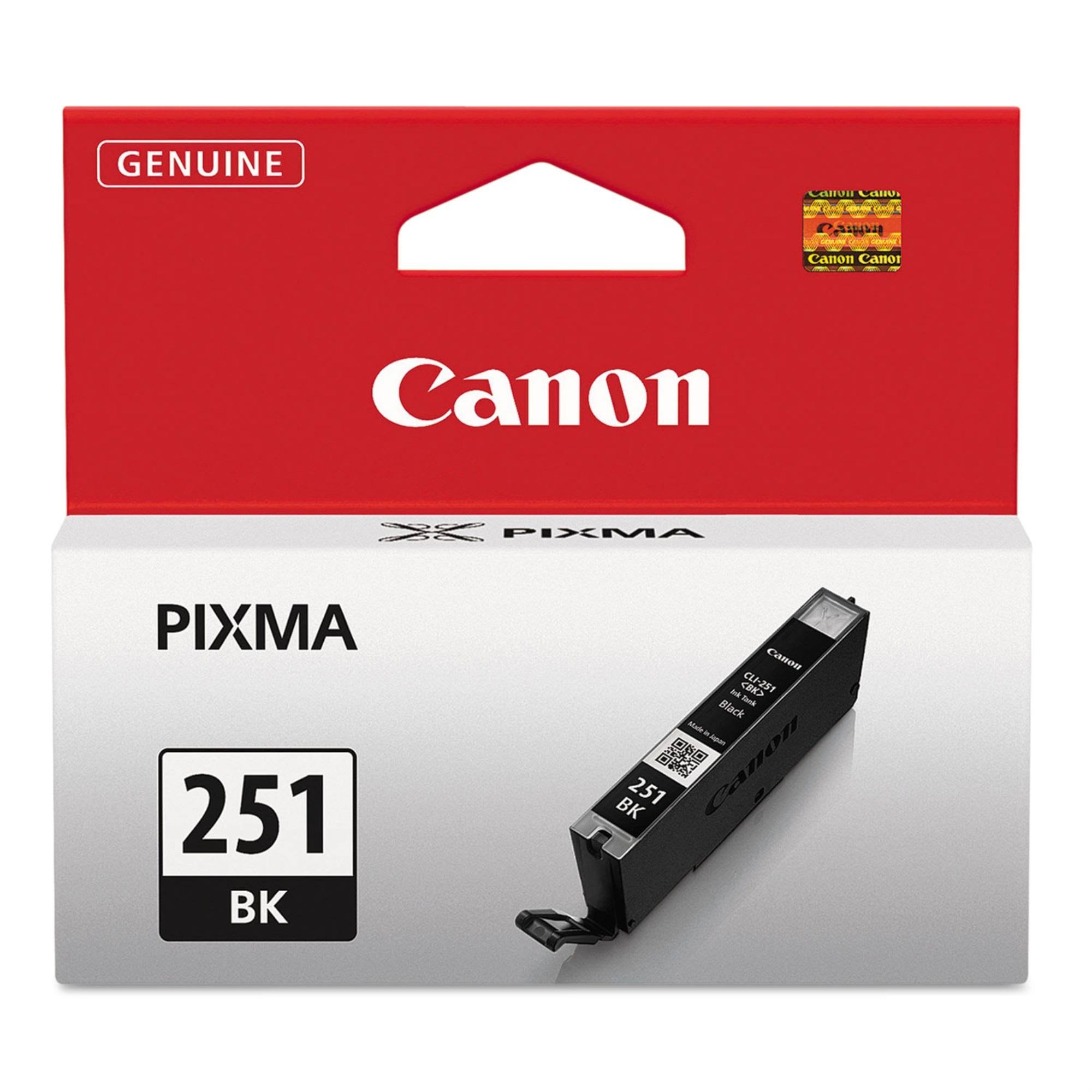 Canon Pixma CLI-251BK Original Ink Cartridge - Black