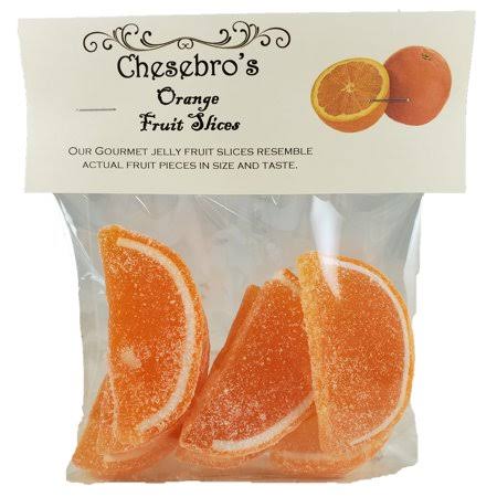 Gourmet Orange Flavor Jelly Fruit Slices