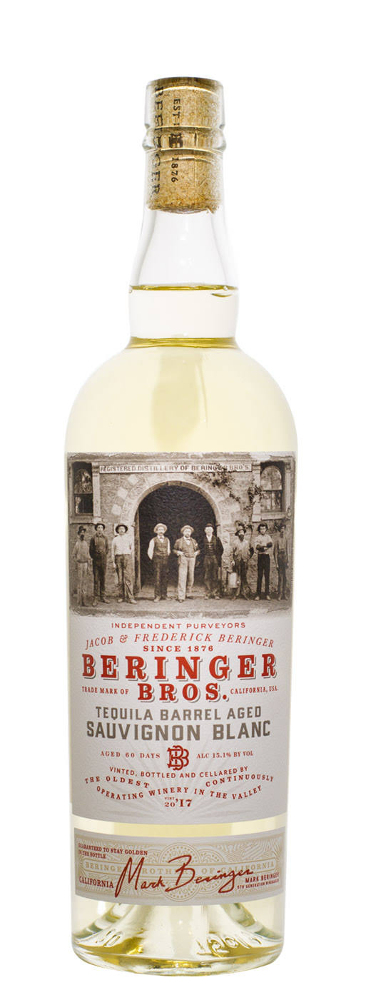 Beringer Bros. Sauvignon Blanc, Tequila Barrel Aged, California - 750 ml