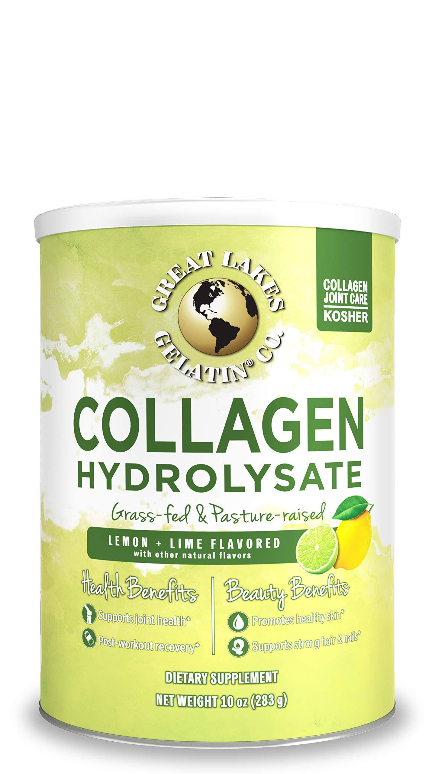 Great Lakes Gelatin Collagen Hydrolysate Lemon Lime