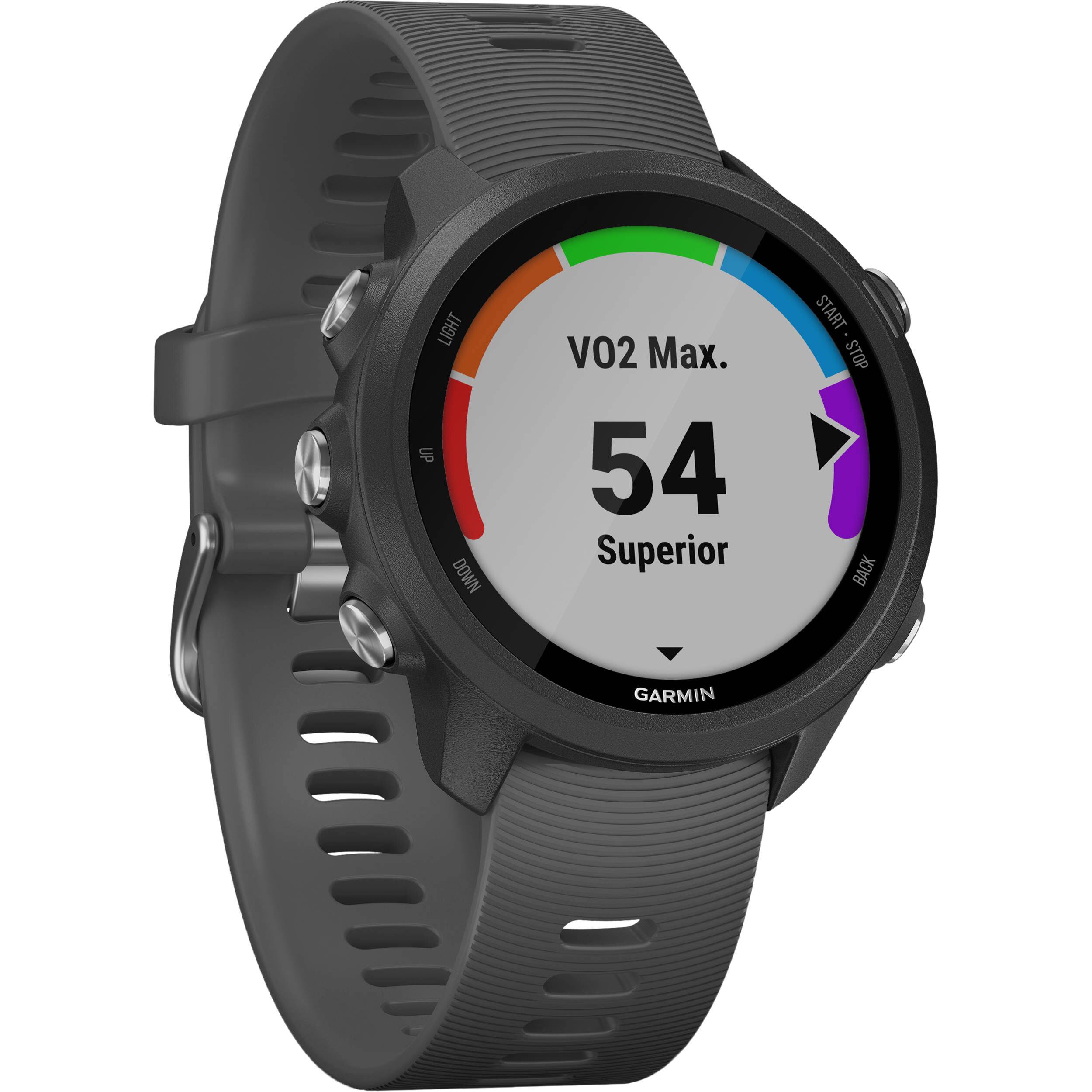 Garmin Forerunner 245 GPS Running Smartwatch (Slate Gray)