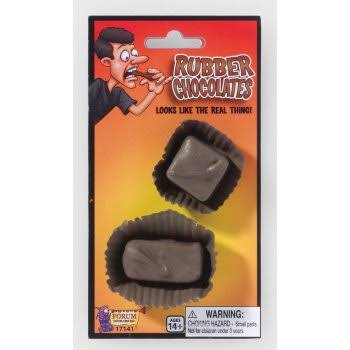 Fake Rubber Chocolate (Case of 12) 17141