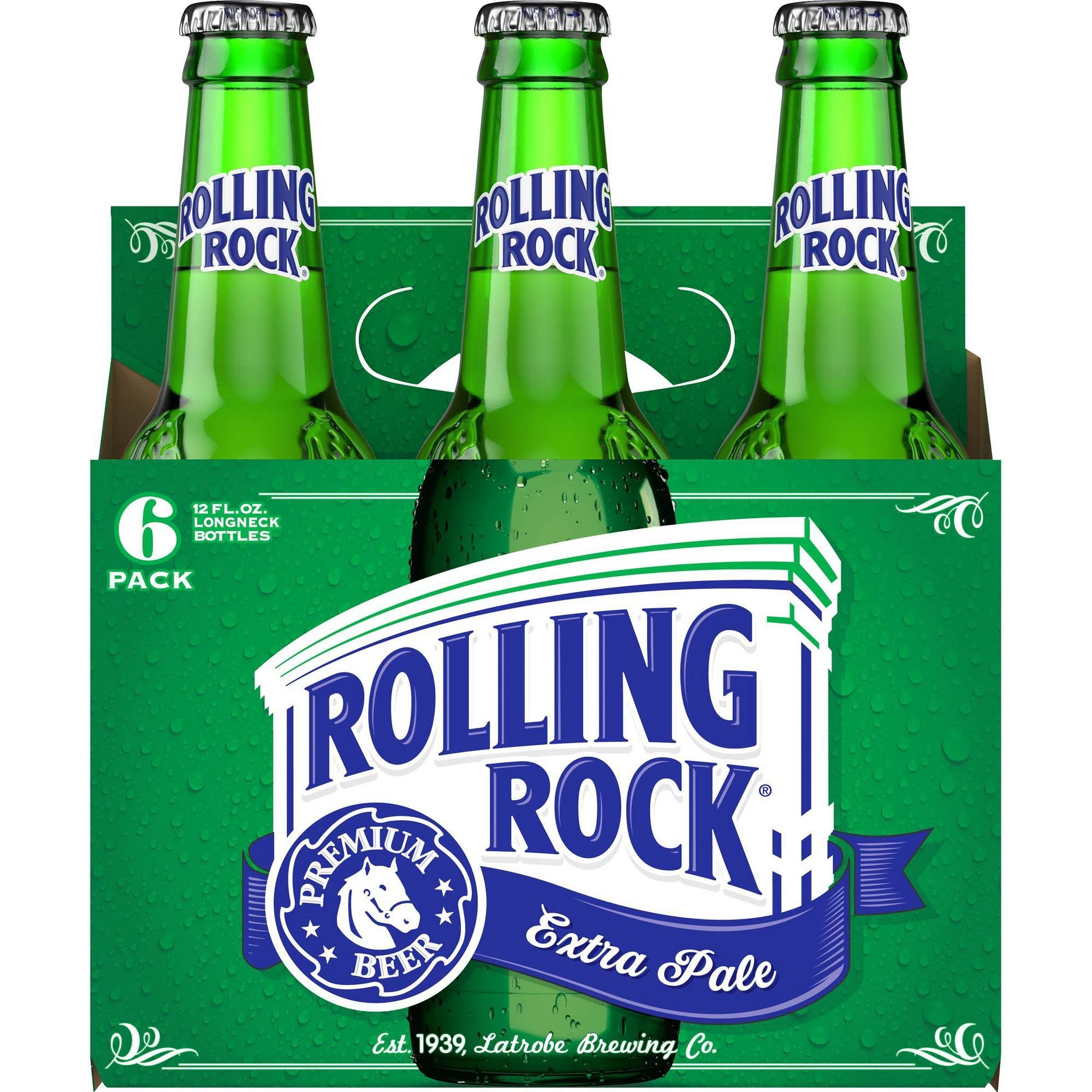 Rolling Rock Lager - 6 Pack