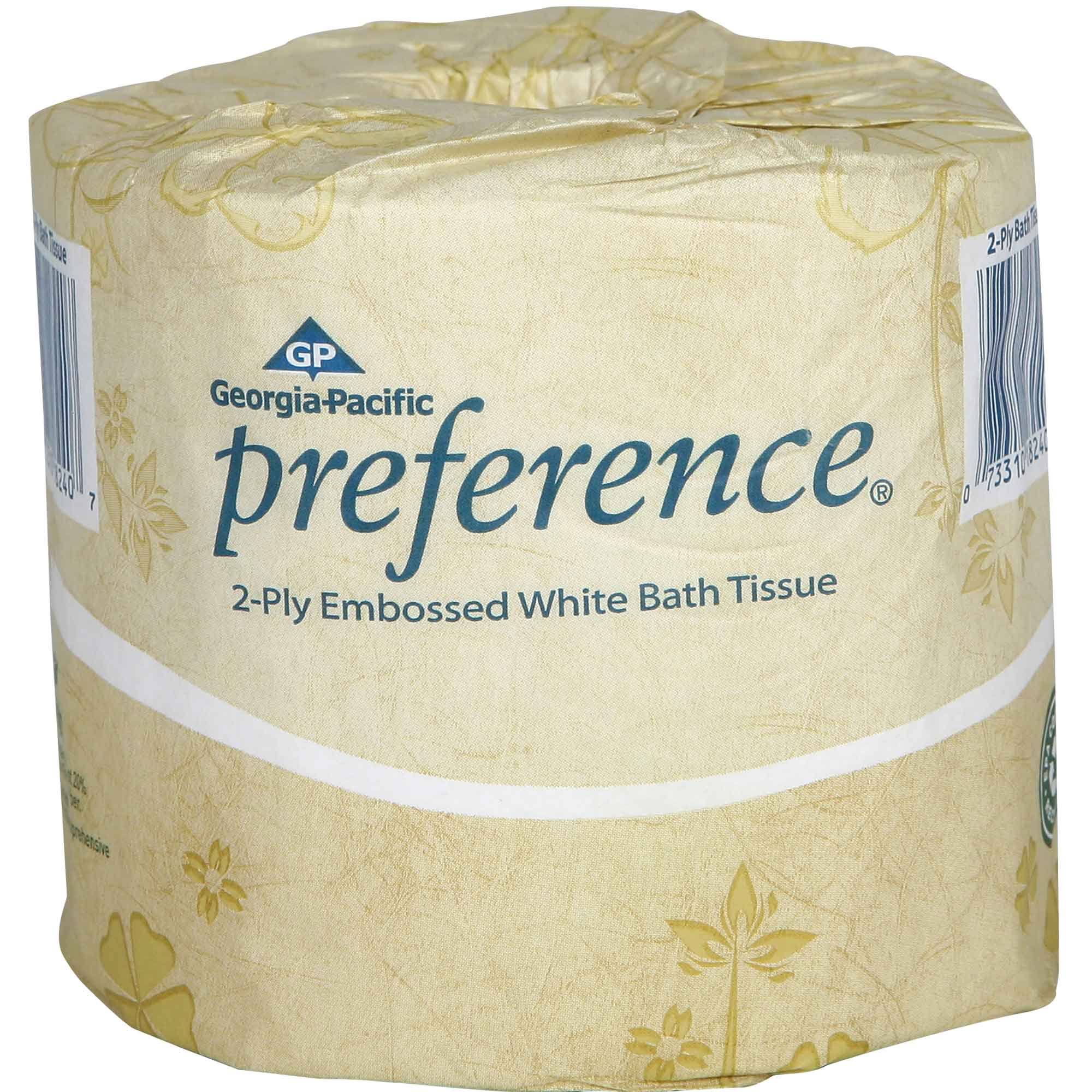 Preference Embossed Bathroom Tissue - 40 rolls