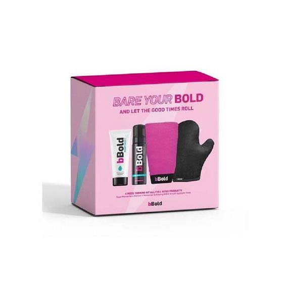 bBold - Bare Your Bold 4pc Super Mousse Tanning Set