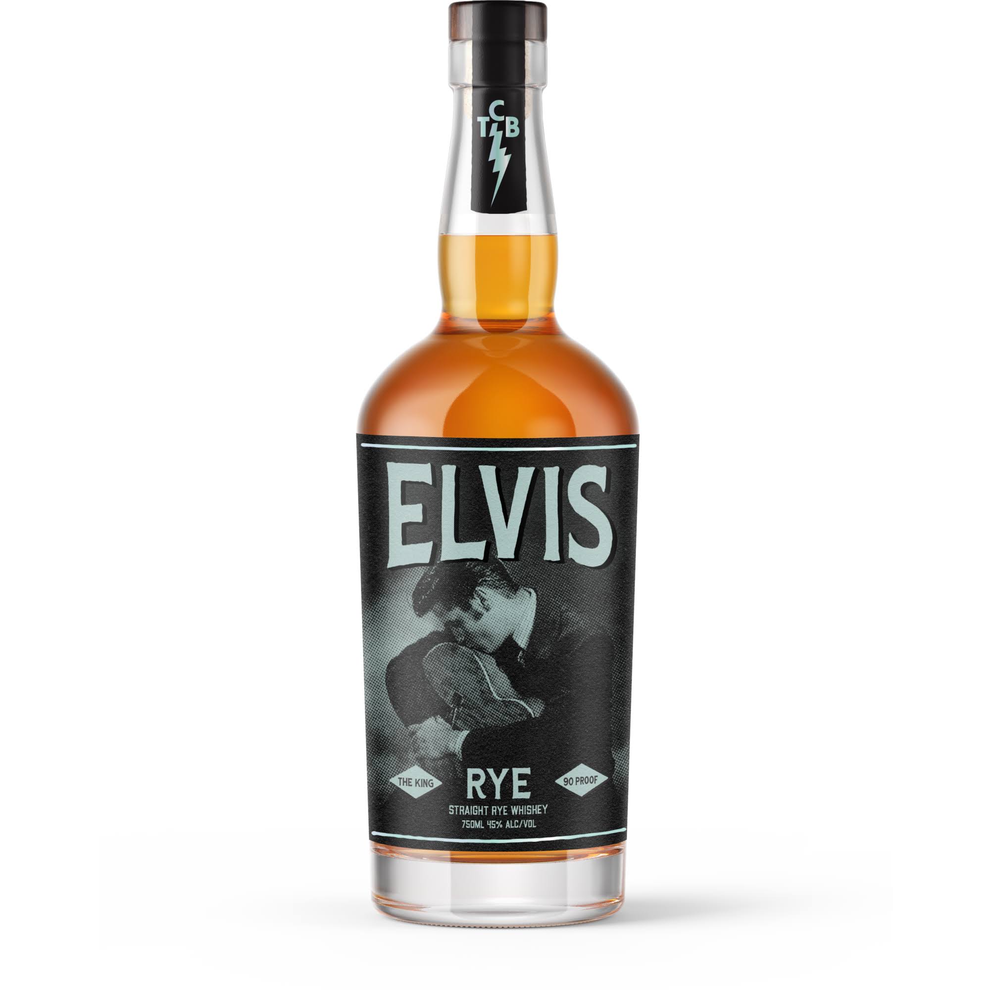 Elvis Straight Rye Whiskey - 750 ml