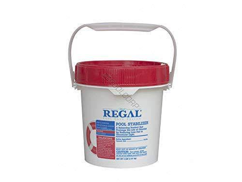 Regal 12001590 4 lbs Pool Chemical STABILIZER, 4 per Case