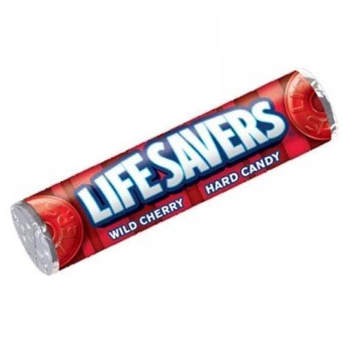 Life Savers Hard Candy - Wild Cherry, 14 Candies, 1.14oz