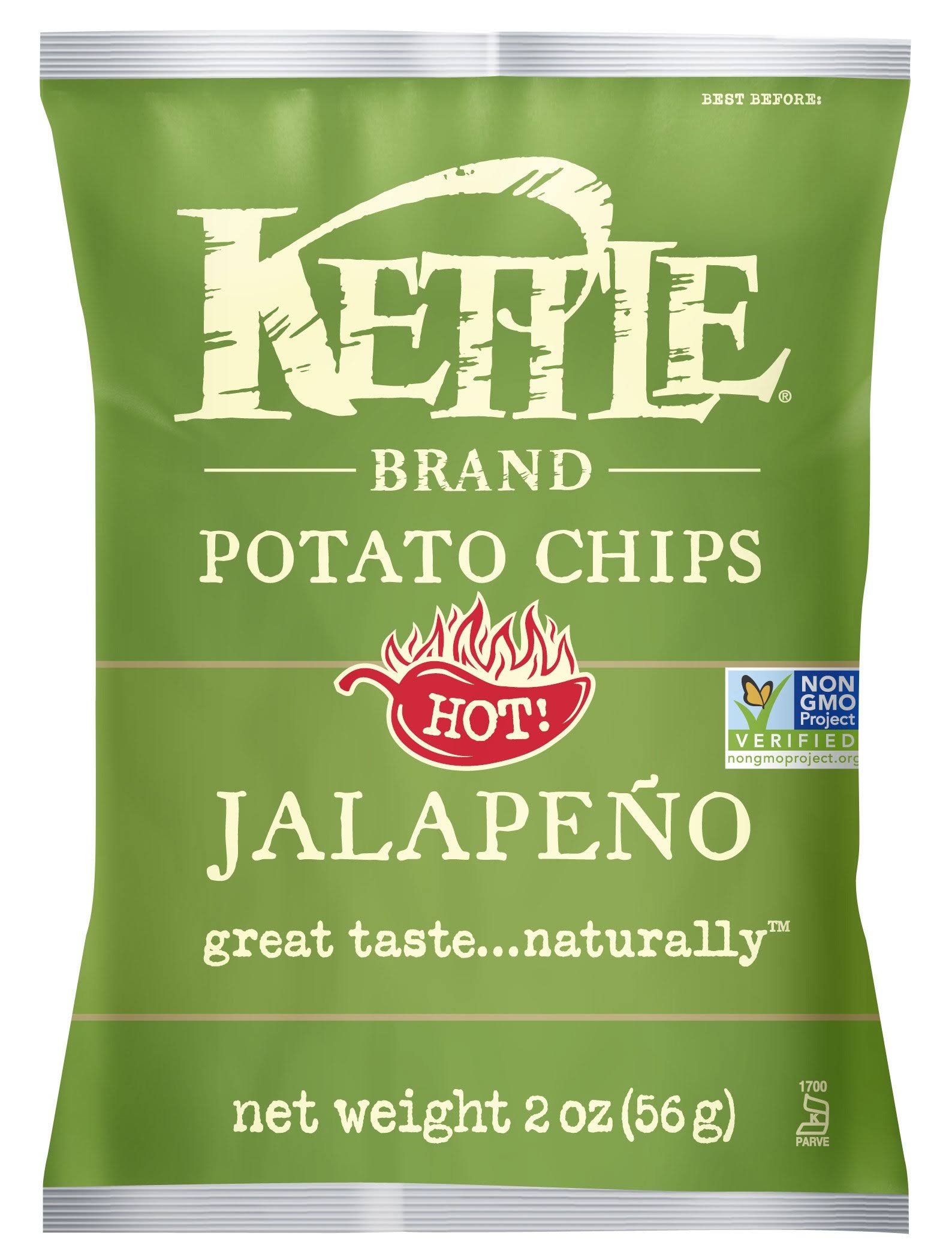 Kettle Brand Jalapeno Chips - 2oz