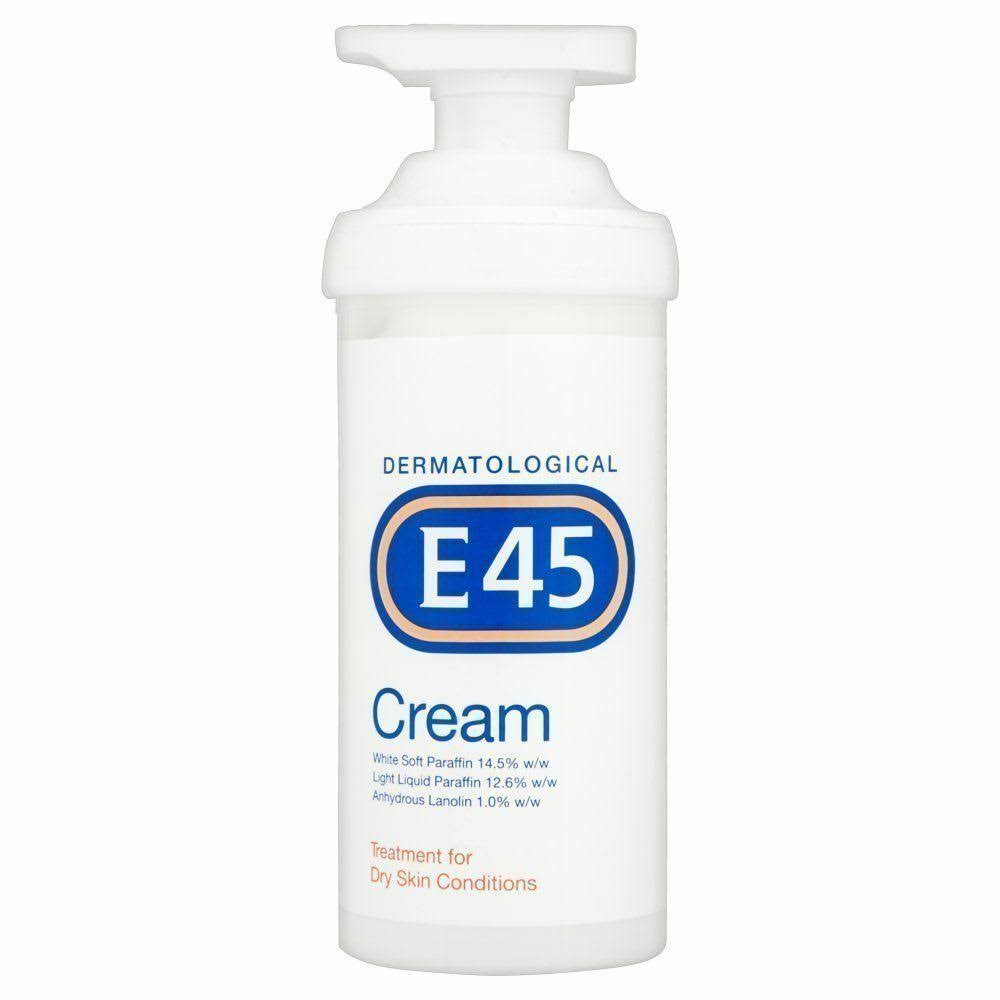 E45 Dermatological Cream Treatment for Dry Skin Conditions - 500g