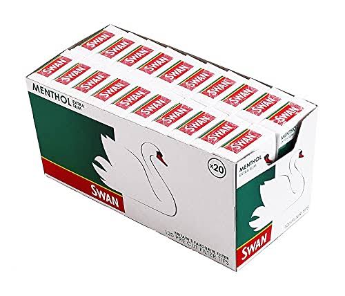 Swan Menthol Extra Slim Filters 120 Pack