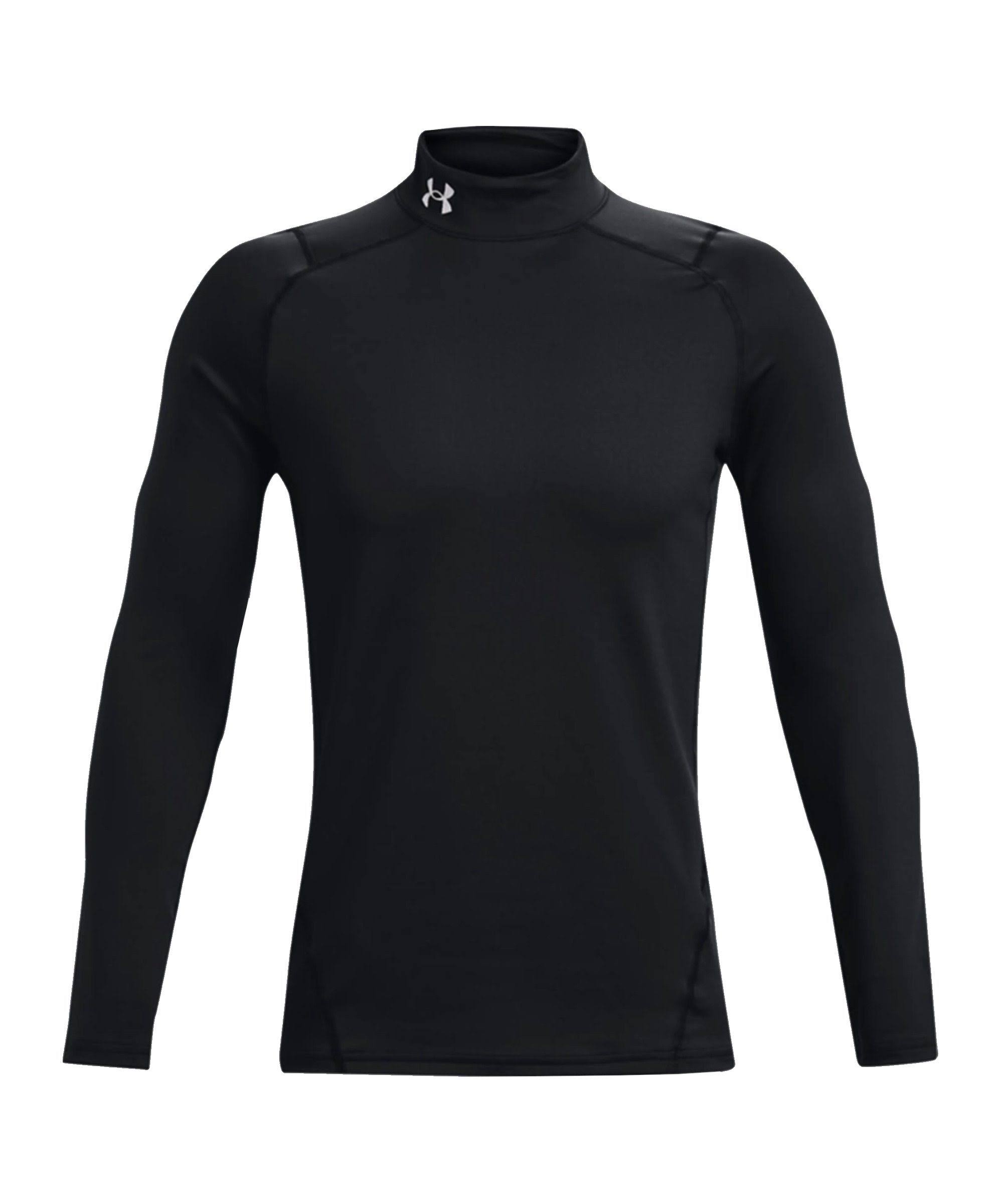 Under Armour ColdGear Armour Fitted Mock Shirt - Black, Small