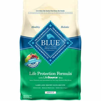 Blue Buffalo Life Protection Dry Adult Dog Food - Lamb & Brown Rice