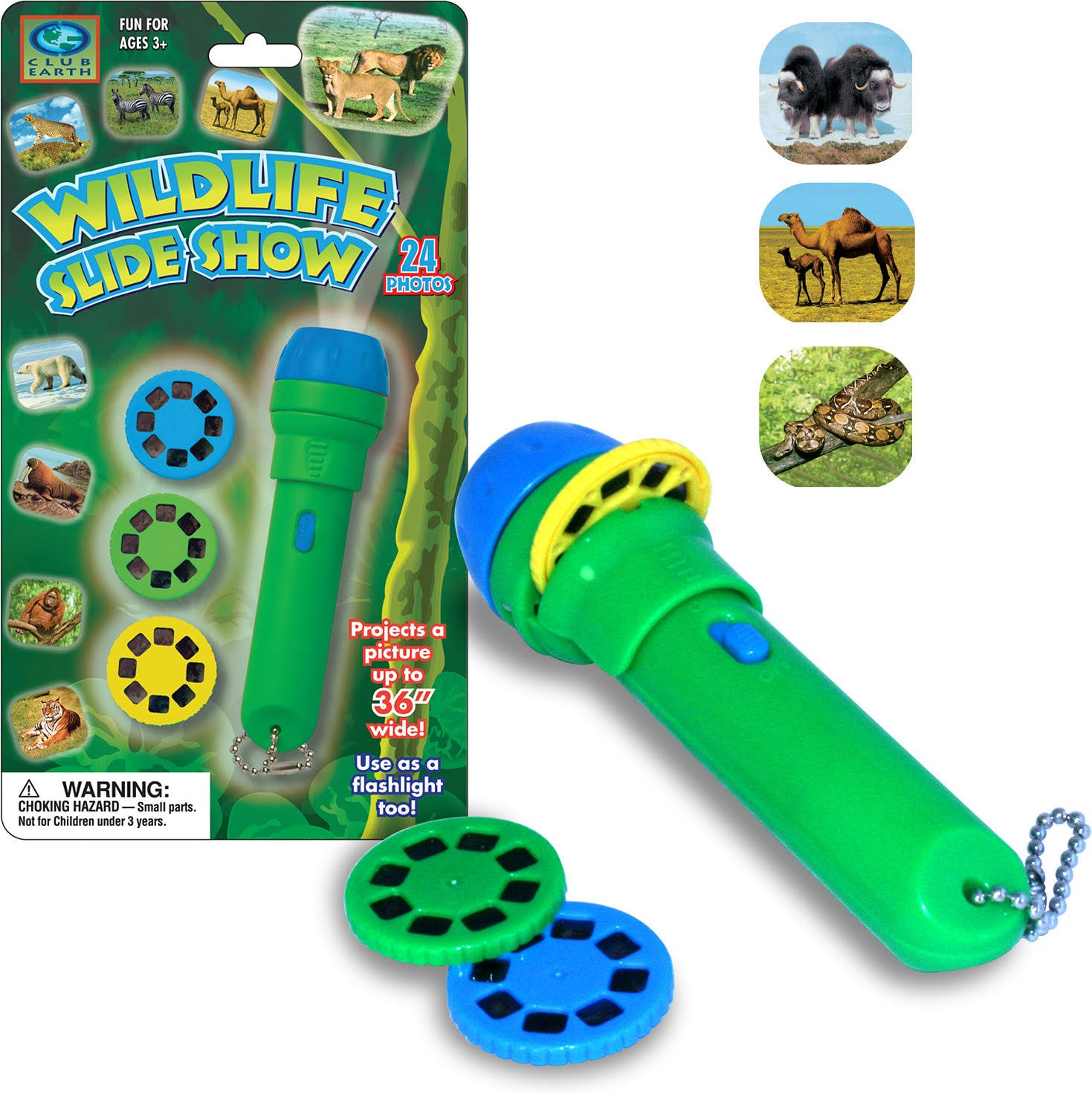 Play Visions Wildlife Slide Show Toy
