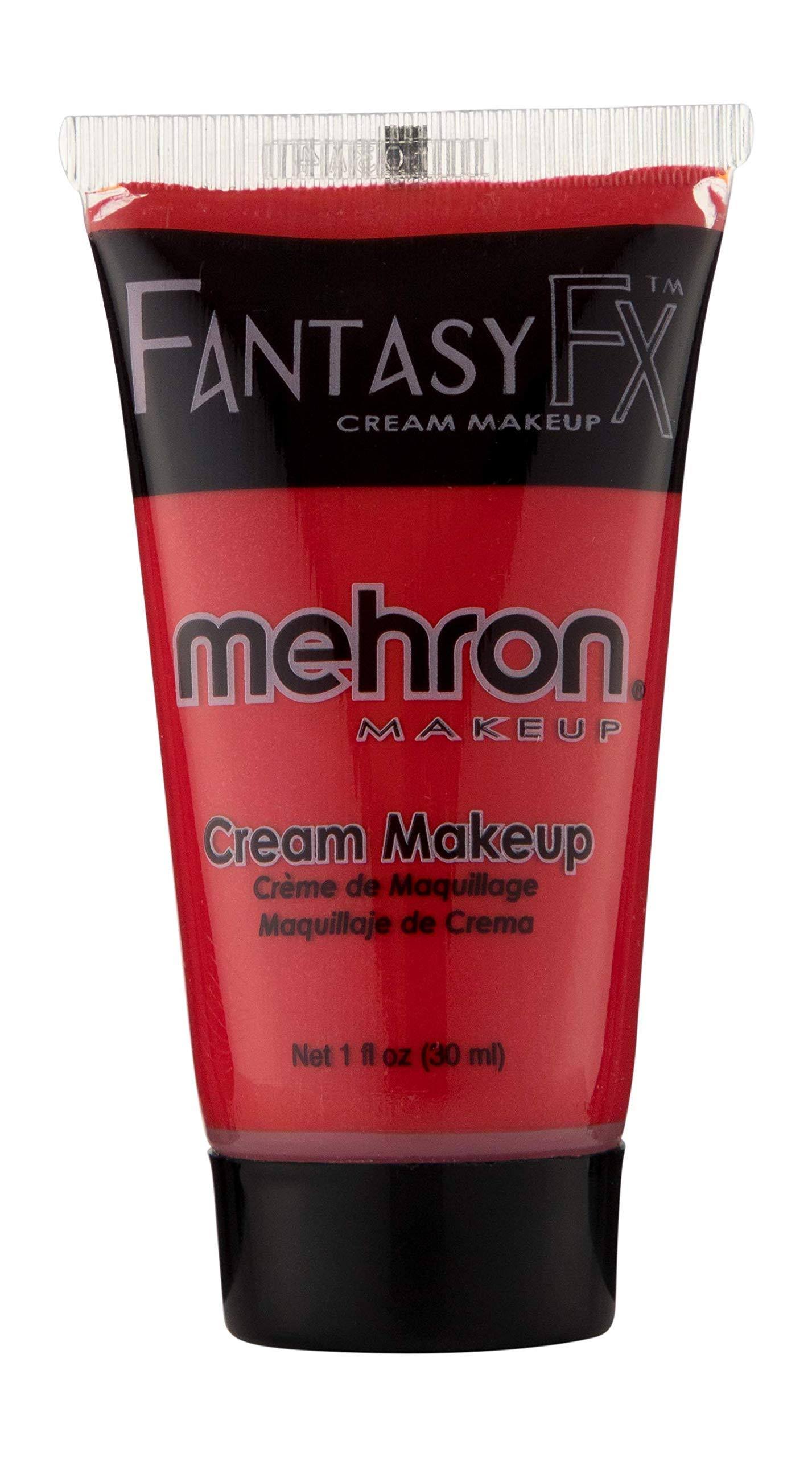 Mehron Makeup Fantasy FX Water Based Face and Body Paint - Red, 1oz