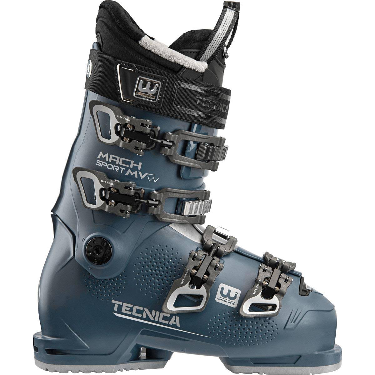 Tecnica Mach Sport MV 75 Women's 25.5 Dark Avio Ski Boots