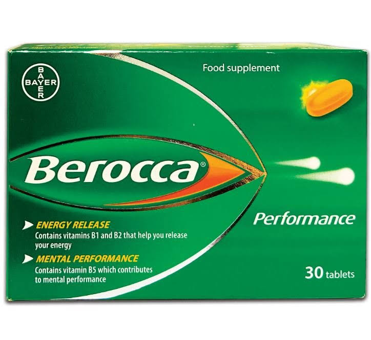 Berocca Performance Supplement - 30 Film Coated Tablets