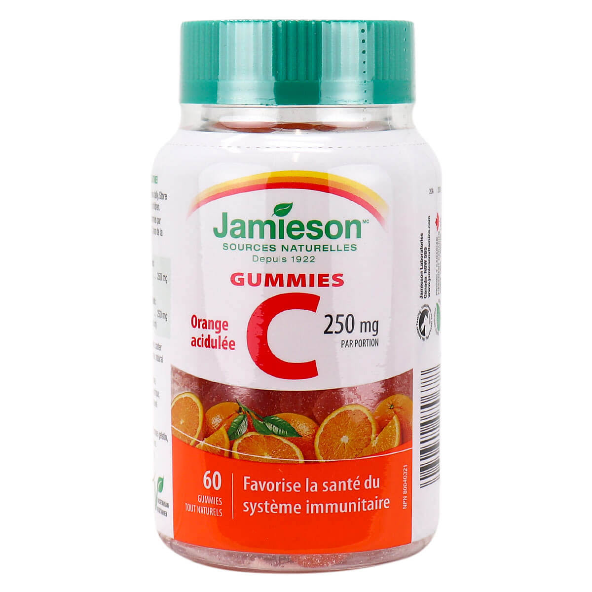 Jamieson Vitamin C Gummies Tangy Orange