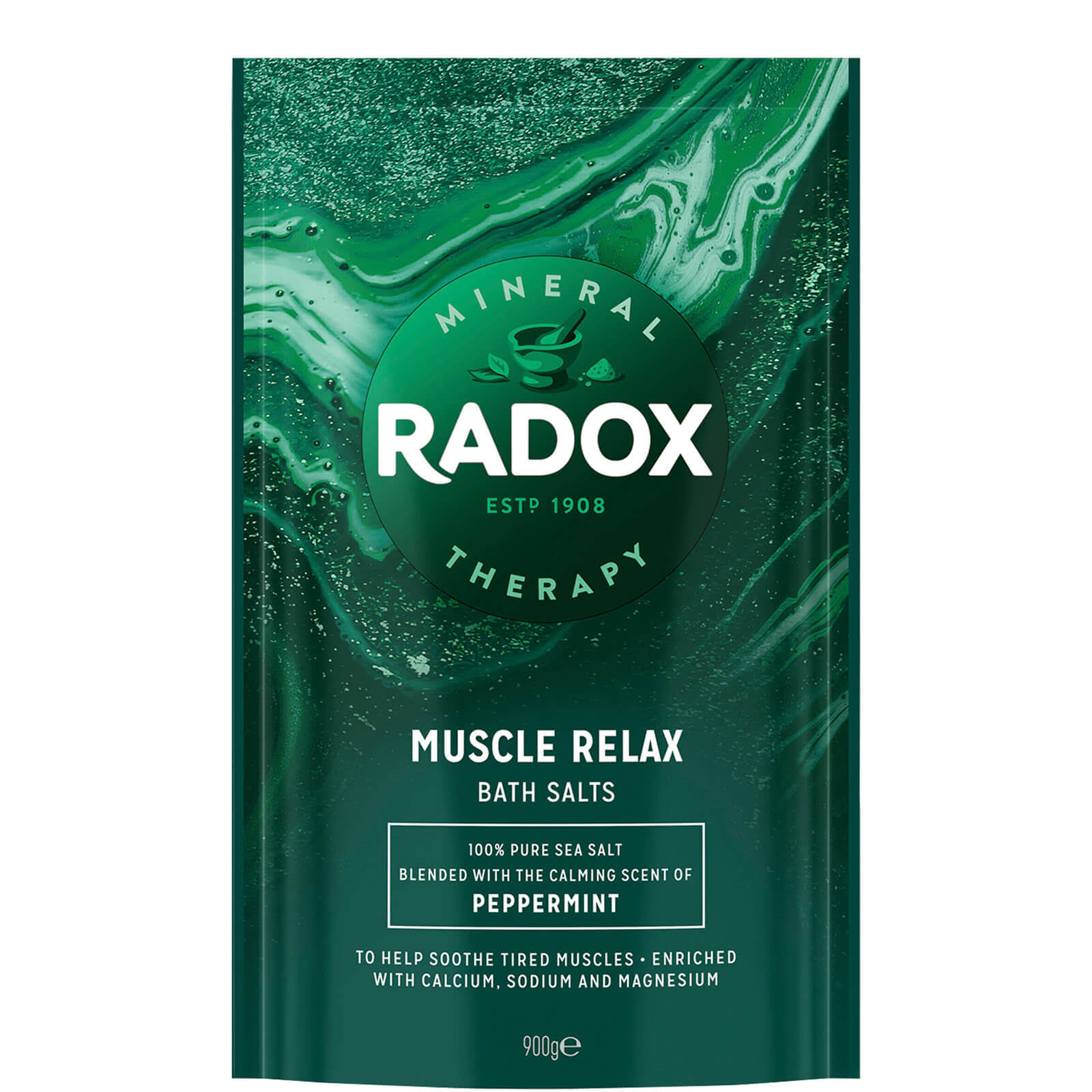 Radox Bath Salts Muscle Relax, 900 G