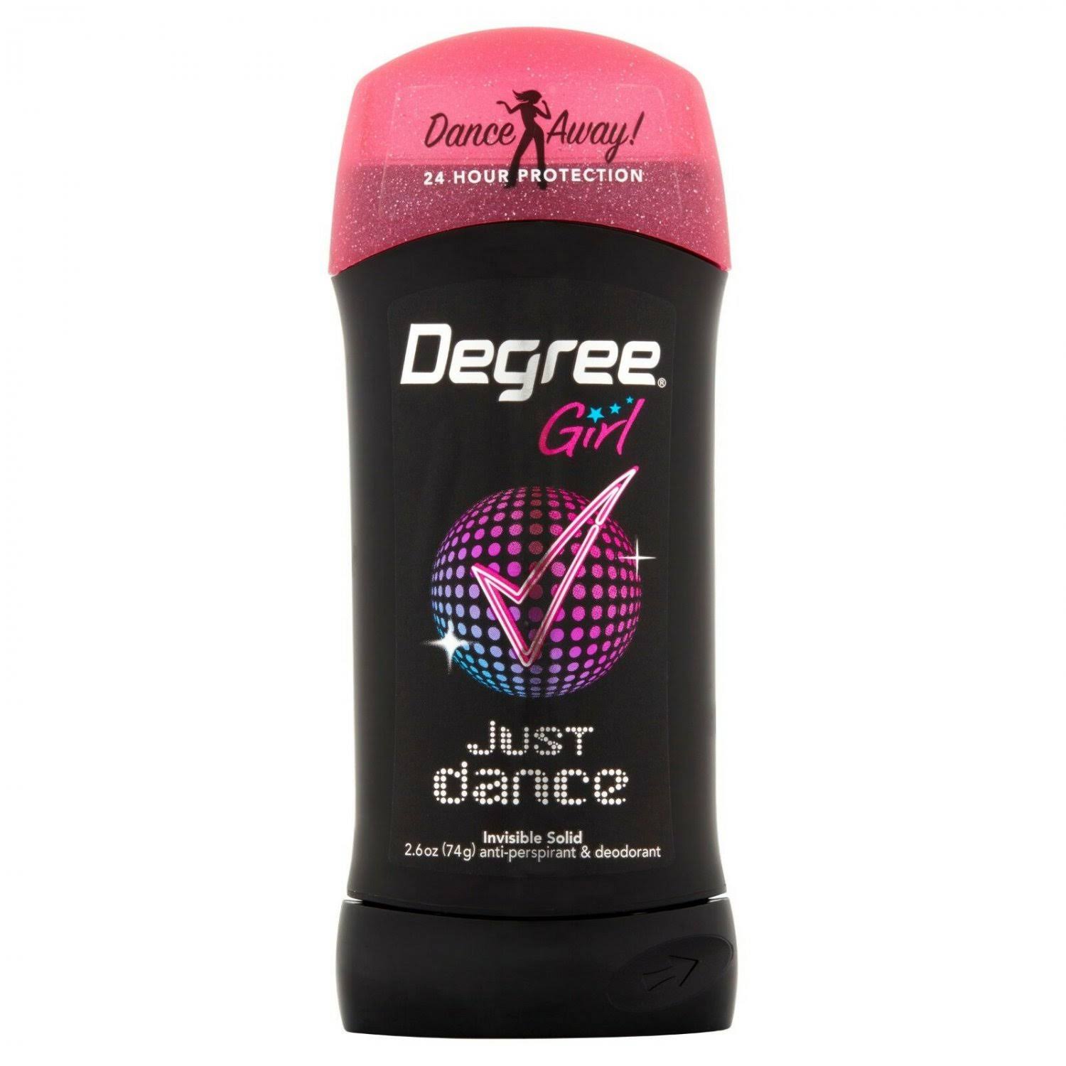 Degree Girl Just Dance Anti-Perspirant & Deodorant - Invisible Solid, 2.6oz