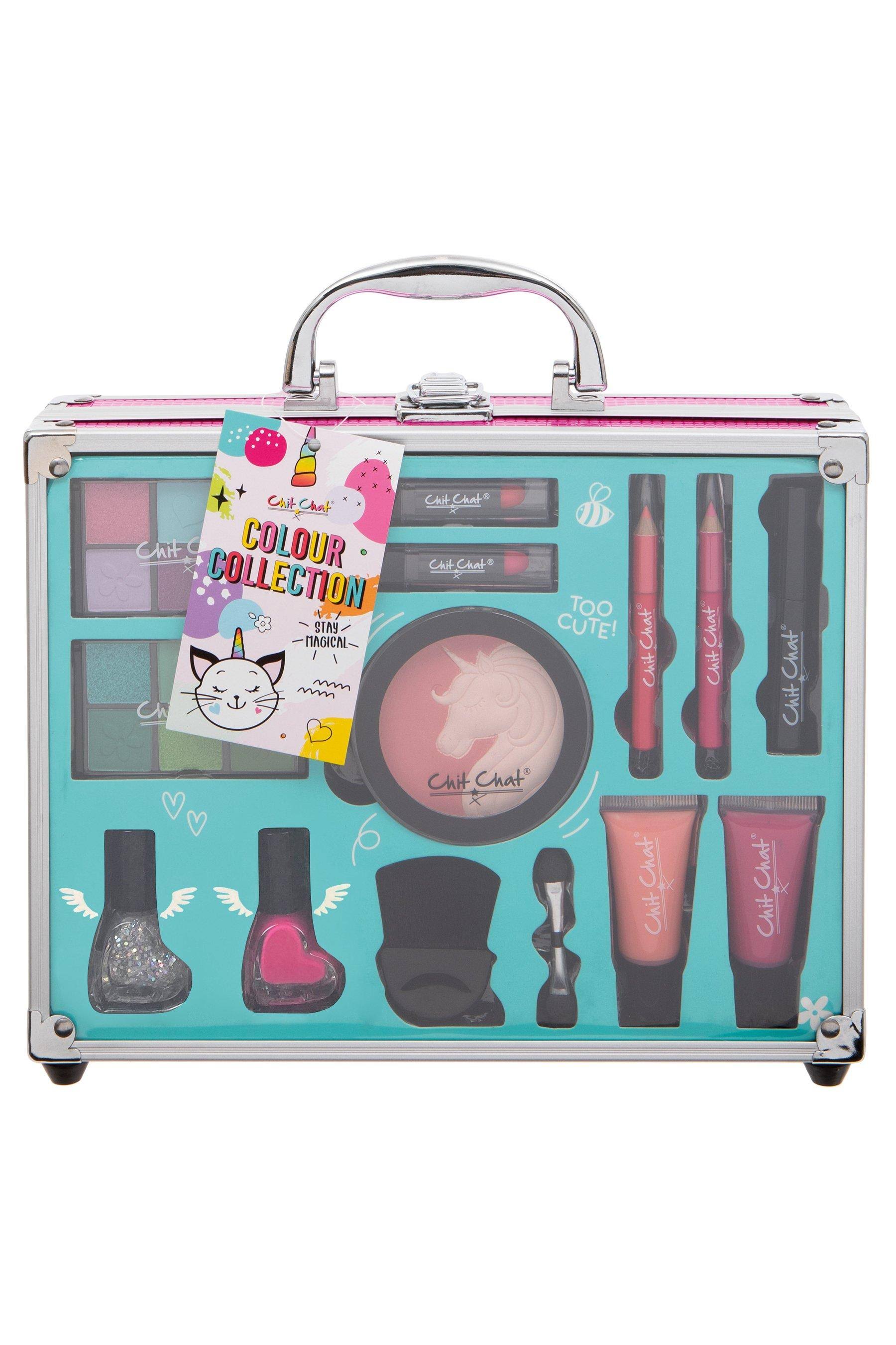 Chit Chat Colour Collection Cosmetics Case Girls Teenage Make Up Beauty Gift Set