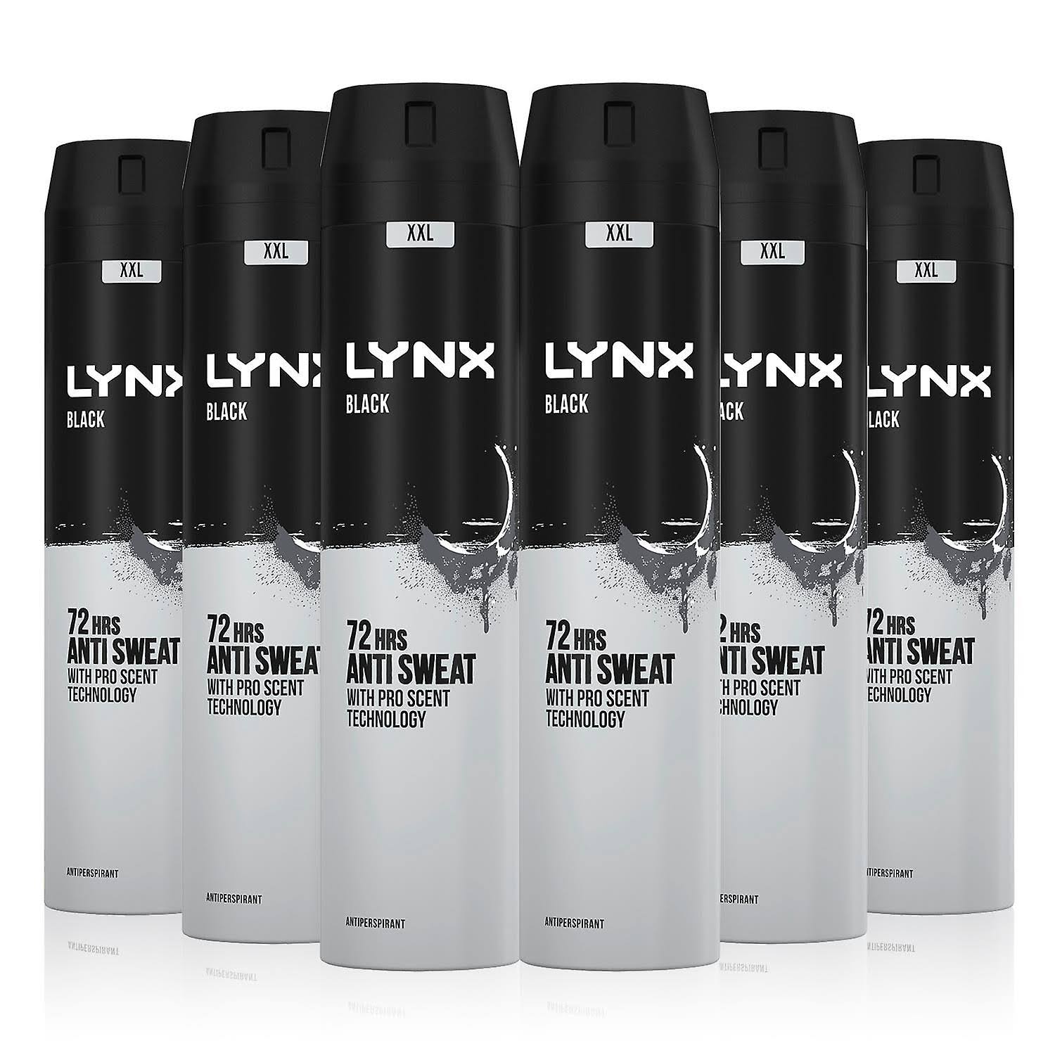 Lynx Men's Black Anti-Perspirant Deodorant Spray - 250ml