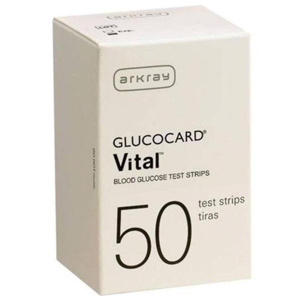 Arkray GlucoCard Vital Blood Glucose Test Strips - 50 ct
