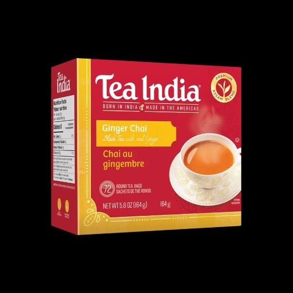 Tea India Ginger Chai - 80.0 ct