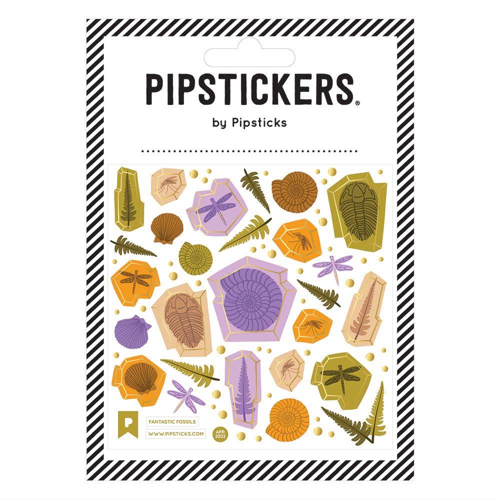 Pipsticks Colorful Fossils Stickers