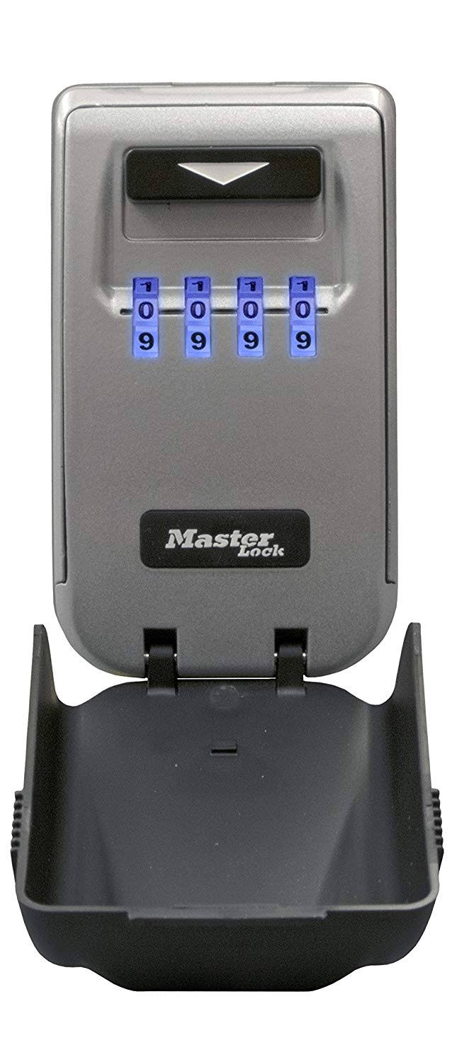 Master Lock - 5425E Light Up Dial Select Access Wall Mounted Key Box