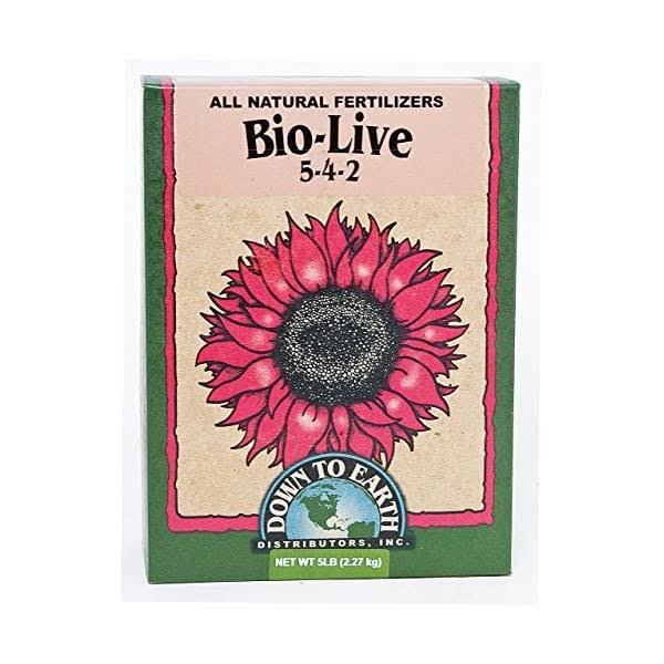 Down to Earth Bio-live Fertilizer - 5lb