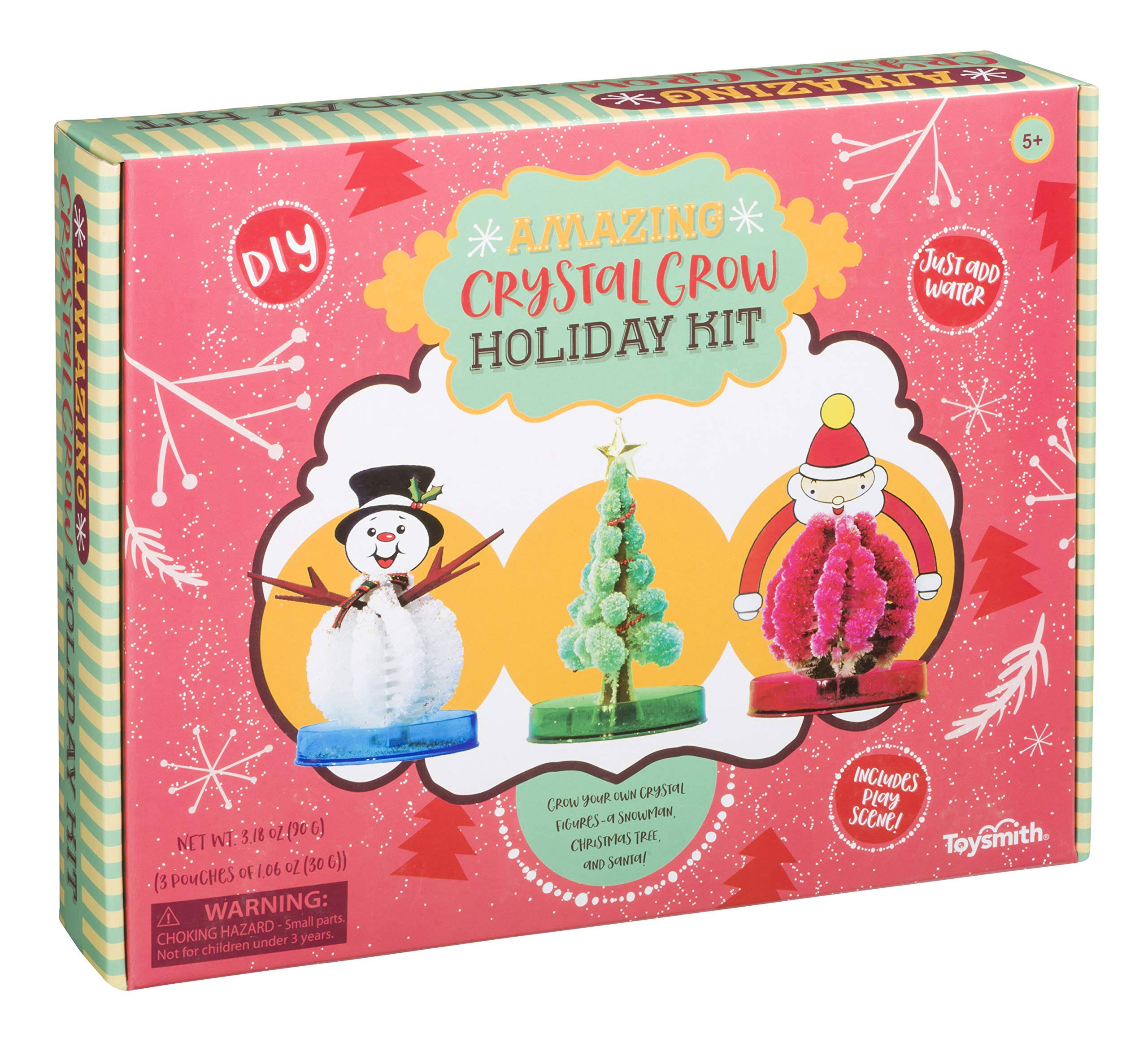 Toysmith Amazing Crystal Grow Holiday Kit