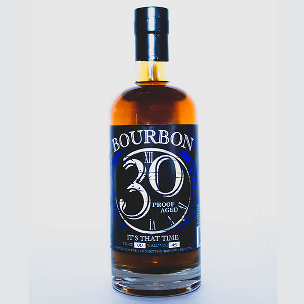 Bourbon 30 Straight Bourbon Whiskey: 750ml