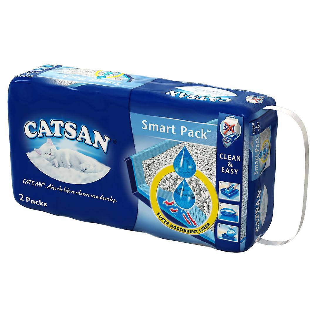 Catsan Smart Pack Cat Litter Bag - 2 Packs