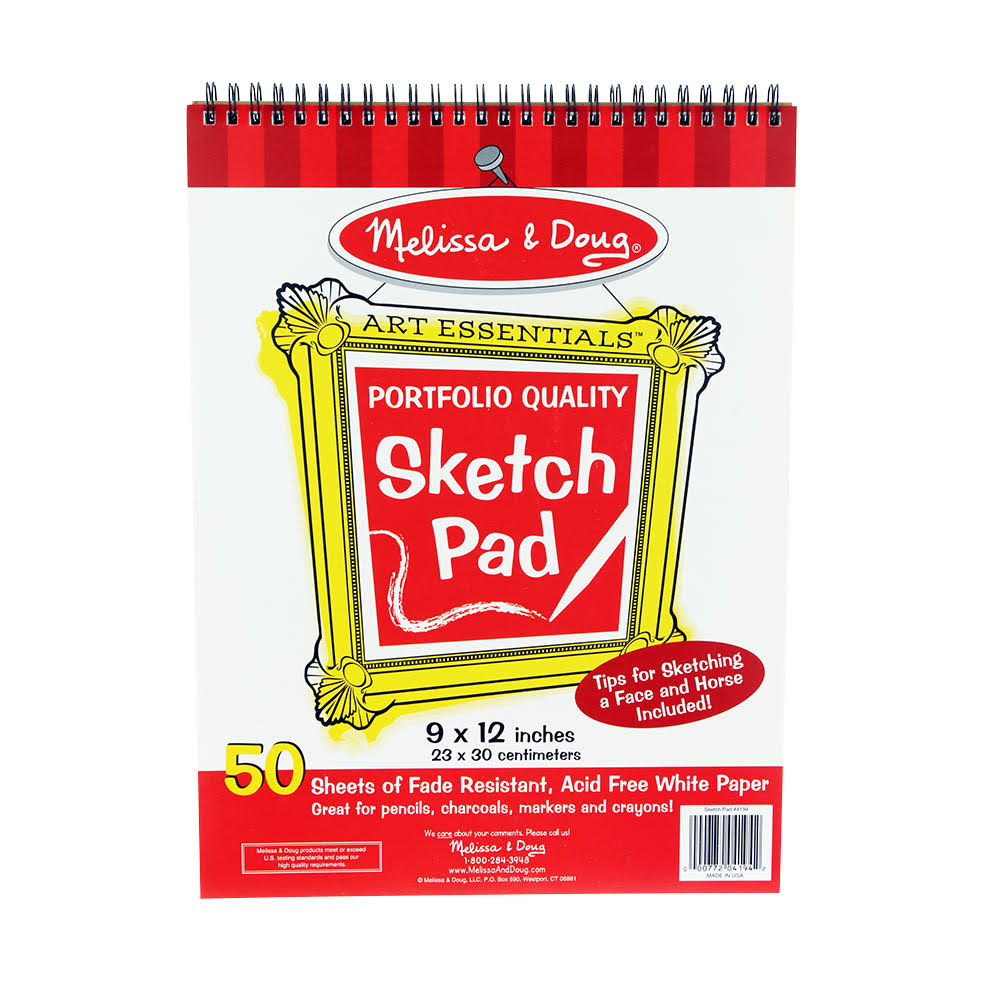 Melissa & Doug Sketch Pad - 50 Sheets