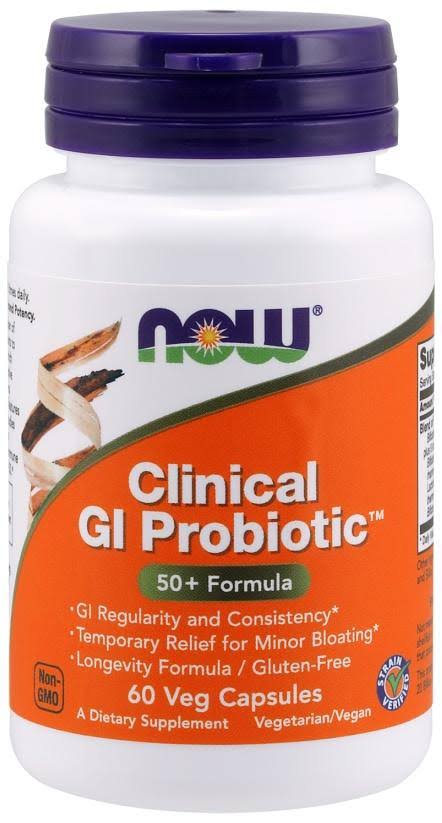 Now Foods Clinical Gi Probiotic - 60 Veg Capsules