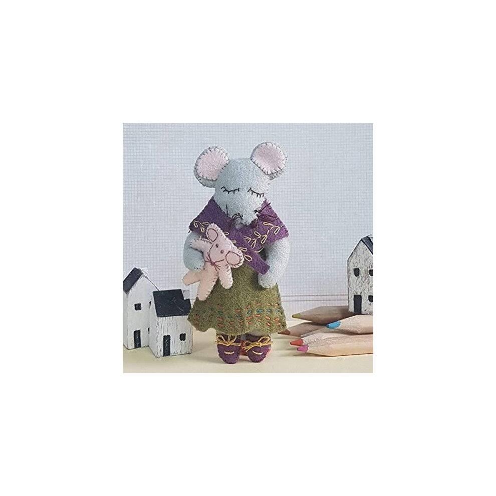 Corinne Lapierre Felt Craft Kit - Little Miss Mouse