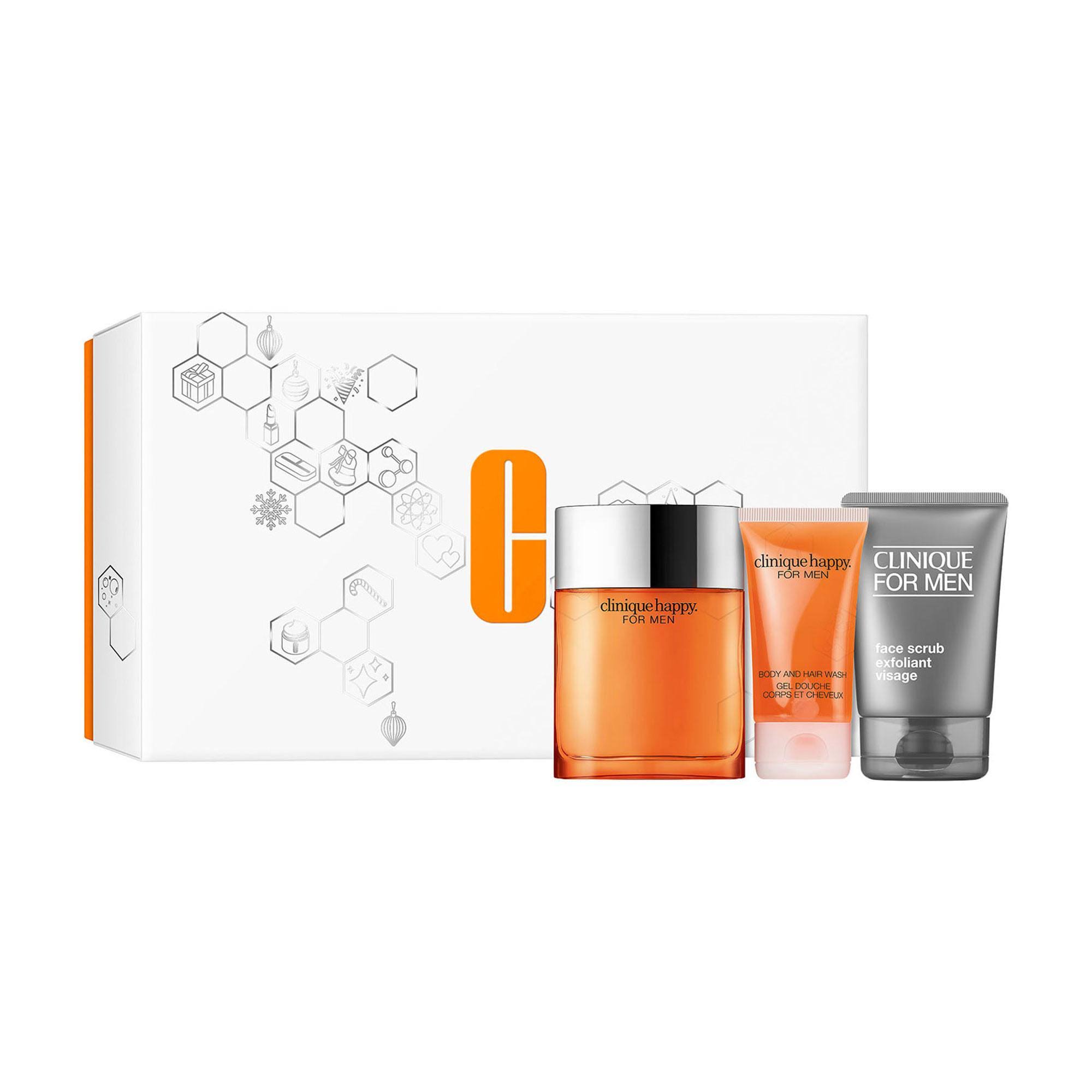 Clinique Happy For Him Skincare and Fragrance Gift Set