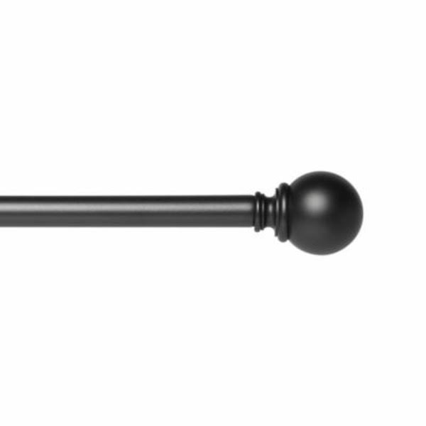 Umbra Cafe 48 To 84-Inch Adjustable Curtain Rod In Black