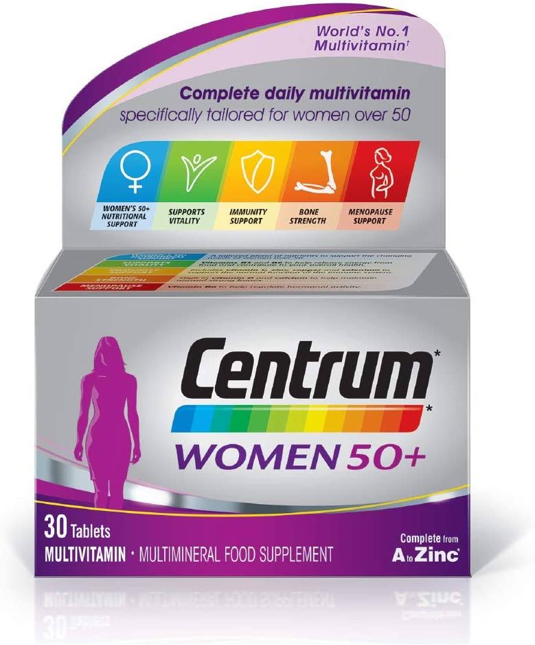 Centrum Women 50+ Multivitamin - 30 Tablets
