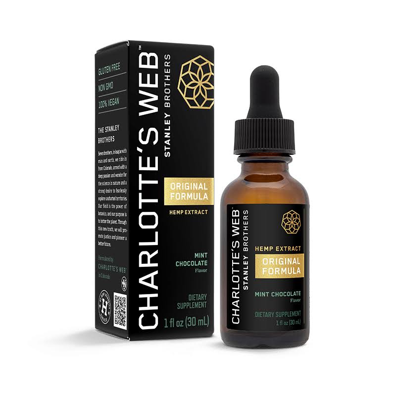 Charlotte's Web 1500mg (5%) Original Formula Full Spectrum Hemp Oil - Mint Chocolate