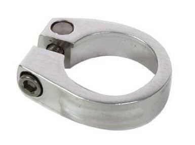 Sunlite Bicycle Seat Post Clamp - Alloy, 30mm, Silver