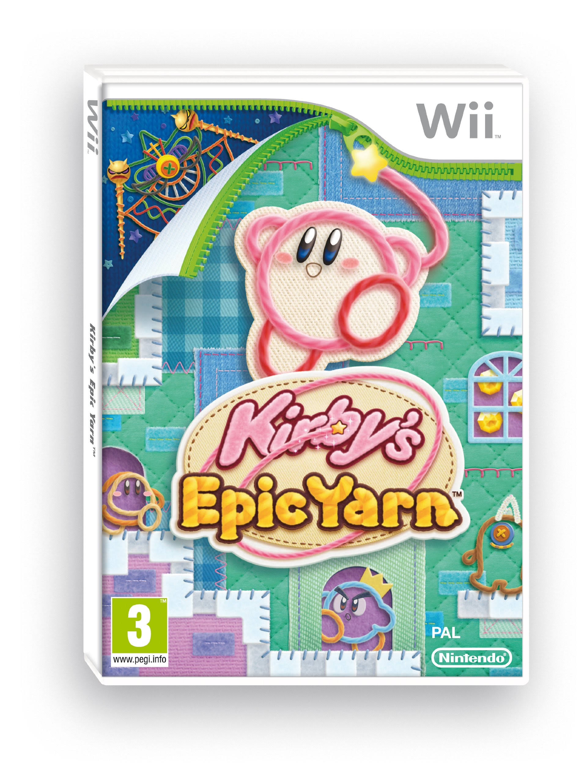 Kirby's Epic Yarn - Nintendo Wii