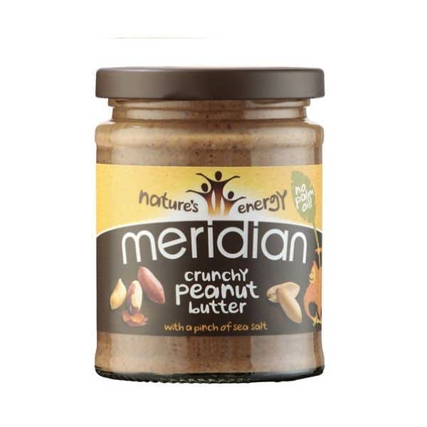 Meridian Natural Crunchy Peanut Butter - 280g