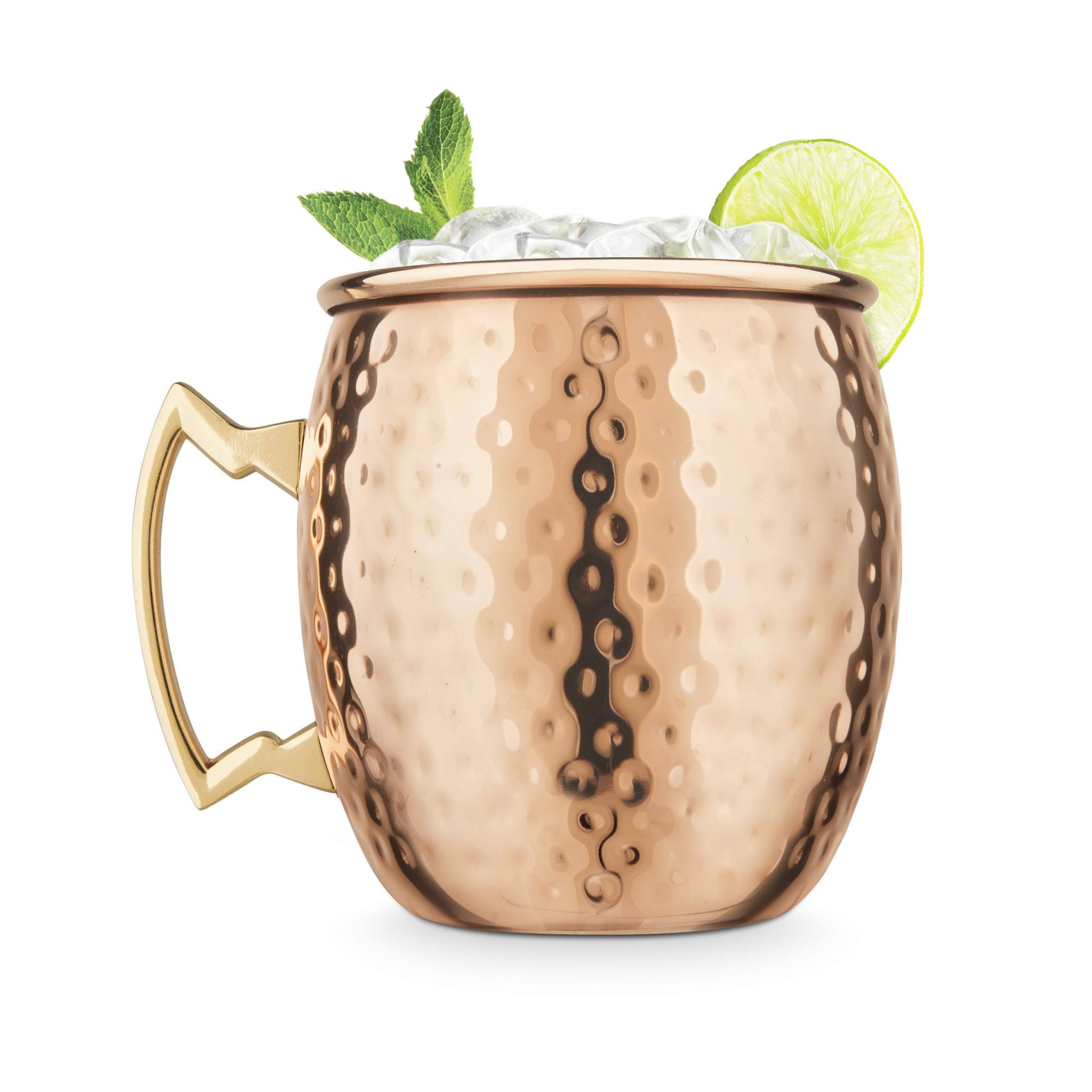 Final Touch Moscow Hammered Copper Mule Mug (473ml)
