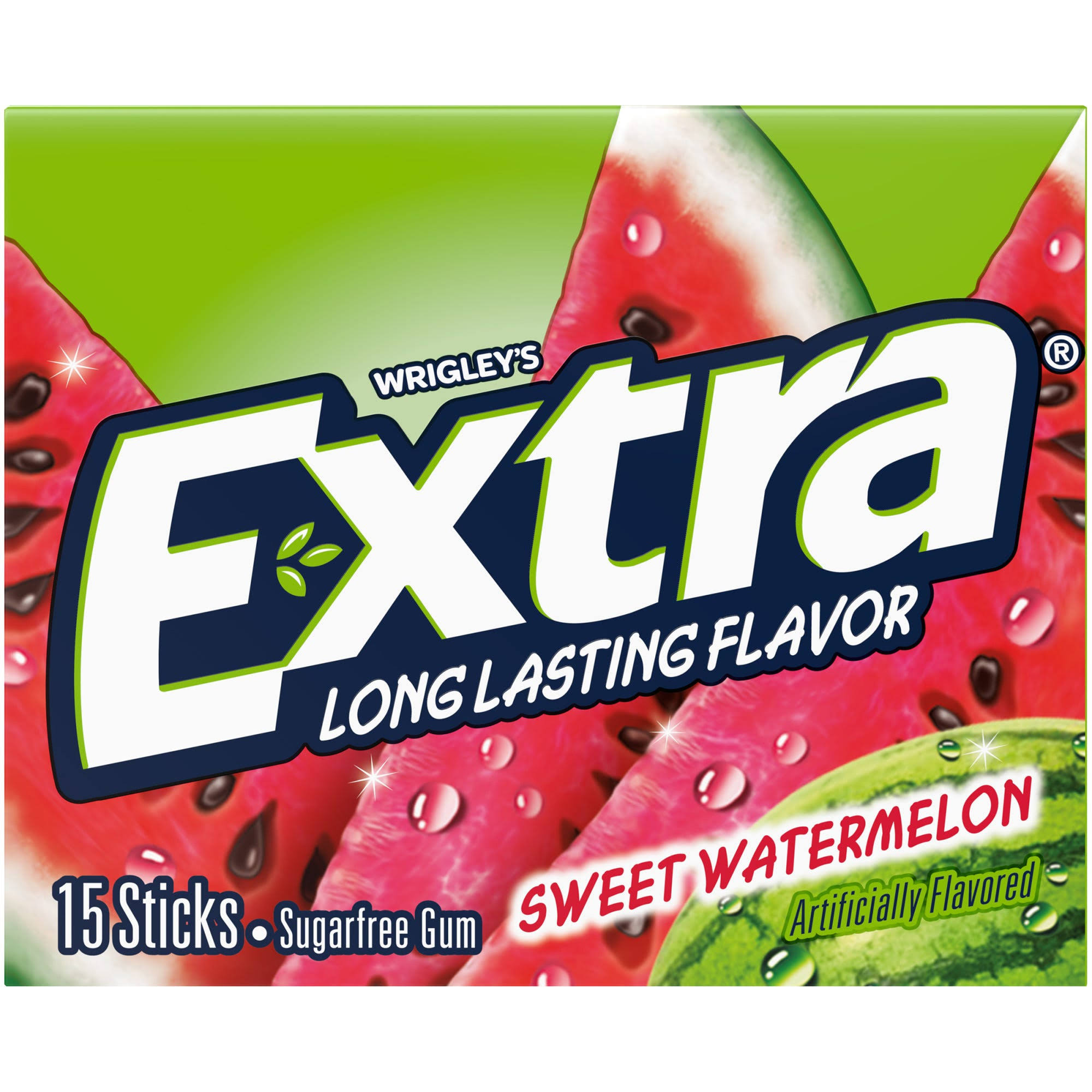 Wrigleys Extra Fruit Sensations - Sugarfree Gum, 15 Sticks