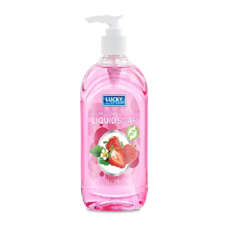 Lucky Liquid Hand Soap 14 fl oz Strawberry