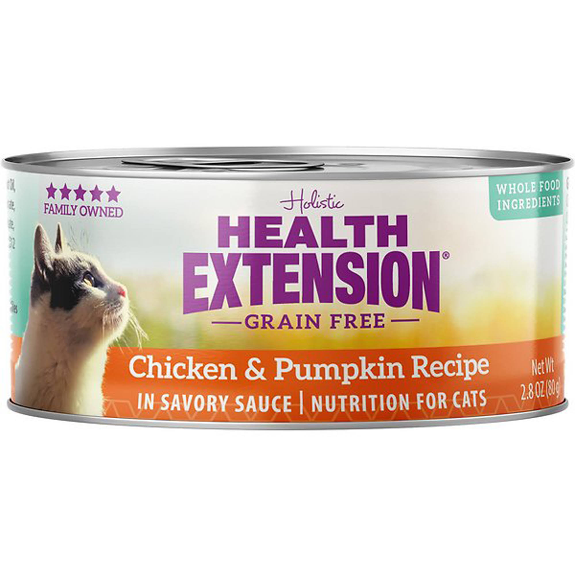 Health Extension Cat Food - Grain Free Chicken & Pumpkin - 2.8 oz