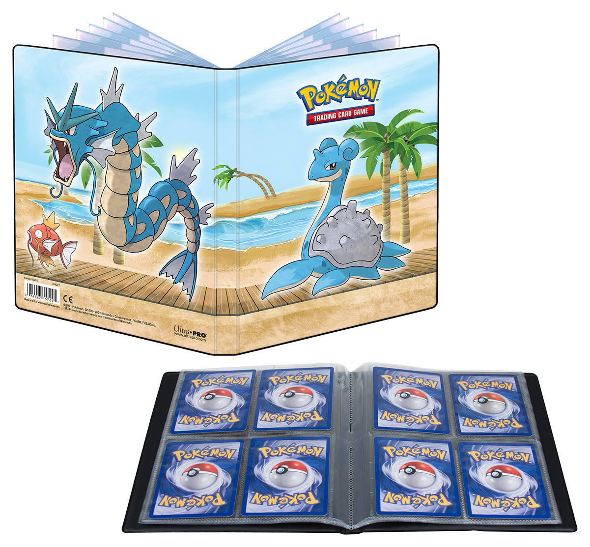 Ultra Pro Portfolio: Pokemon Gallery Series - Seaside (4-Pocket)
